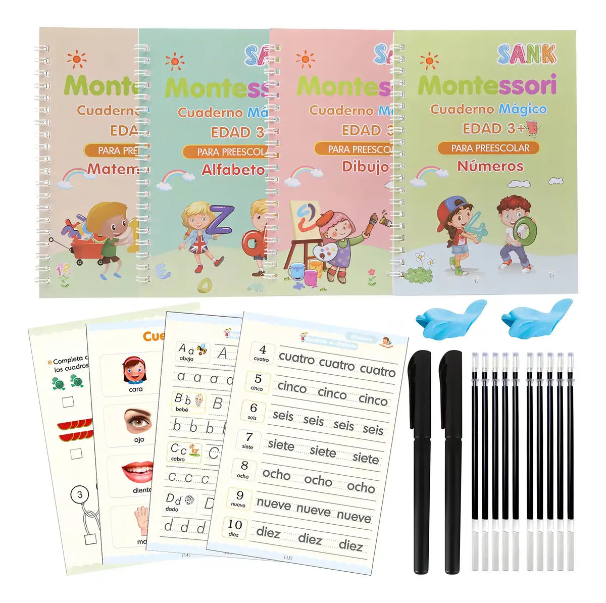 KIT DE LIBROS CALIGRAFIA PARA ESCRITURA